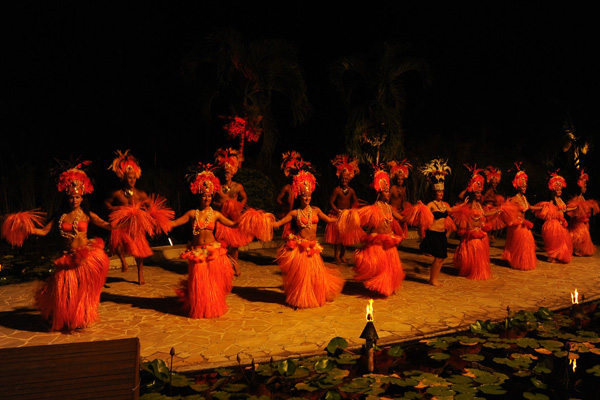 Female Tahitian Dancers