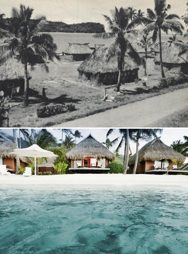 Bungalows in Tahiti, Past and Present