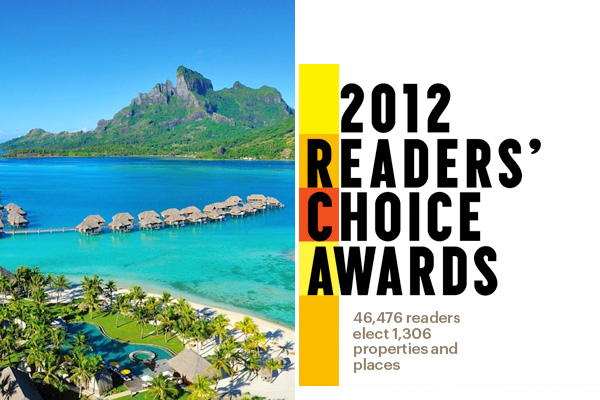 Condé Nast Traveler 2012 Readers' Choice Awards