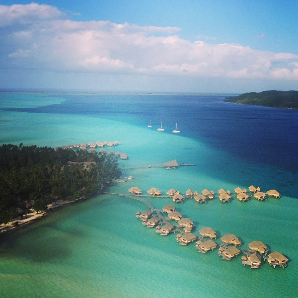 @giulianarancic: Au Revoir..... #tilnexttime #viewfromthecopter #looksfakebutitsnot #tahiti