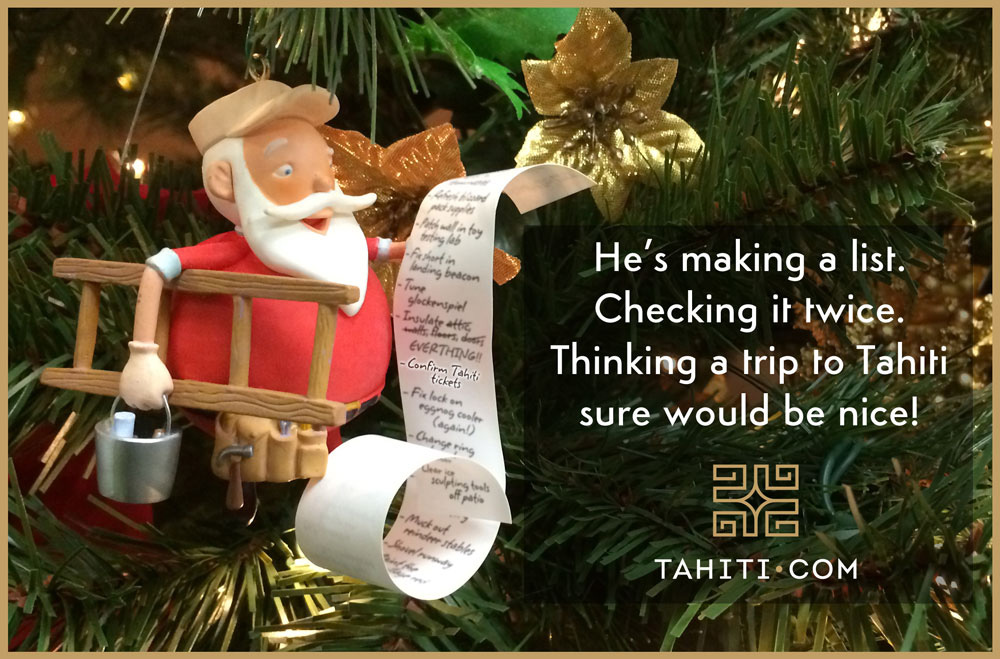 Tahiti.com Holiday Greeting